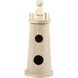 Vuurtoren, 25 cm, 10 cm, keizerin boom, 1 stuk