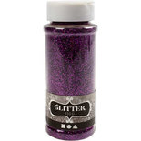 Glitter, paars, 110 gr/ 1 Doosje