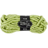 XL garen van acryl, lime groen, L: 17 m, afm manga , 200 gr/ 1 bol