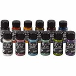 Textile Color, diverse kleuren, 12x50 ml/ 1 doos