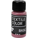 Textielverf - Donkerroze - Creotime - 50 ml