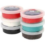 Silk Clay®, Kerst verf, 6x14 gr/ 1 doos