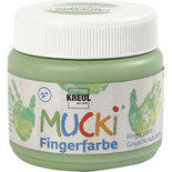 Mucki Vingerverf, groen, 150 ml/ 1 Doosje