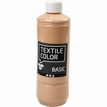 Textielverf - Licht Beige - Creotime - 500 ml