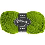 Fantasia acrylgaren, lichtgroen, L: 80 m, 50 gr/ 1 bol