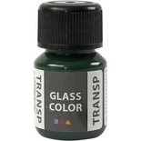 Glasverf - Porseleinverf - brilliant groen - Glass Color Transparent - 30ml