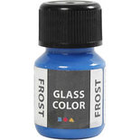 Glasverf - Porseleinverf - blauw - Glass Color Frost - 30ml