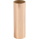 Deco folie, roze goud, B: 15,5 cm, dikte 0,02 mm, 50 cm/ 1 rol