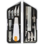 Mes, beitel en zaagset, L: 15 cm, B: 3 cm, 1 set