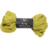 Merino wol, lemon, dikte 21 my, 100 gr/ 1 doos