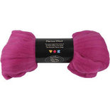 Merino wol, rood paars, dikte 21 my, 100 gr/ 1 doos