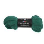 Merino wol, groen, dikte 21 my, 100 gr/ 1 doos