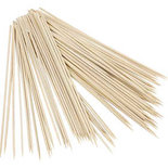 Bamboe stokken, L: 25 cm, dikte 3 mm, 200 stuk/ 1 doos