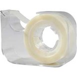 Magic tape/plakband met dispenser, B: 15 mm, 1 set