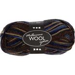 Melbourne garen, bruin harmonie, L: 92 m, 50 gr/ 1 bol