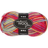 Melbourne garen, multicolour, L: 92 m, 50 gr/ 1 bol