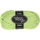 Melbourne garen, neon groen, L: 92 m, 50 gr/ 1 bol