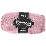 Katoengaren, l: 165 m, 6S/4 , antiek roze, 50gr