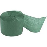 Crepepapier rollen, b: 5 cm, l: 20 m, groen, 20rollen