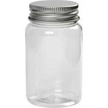 Potje met schroefdop, H: 77 mm, d: 45 mm, 100 ml, 10 stuk/ 1 doos