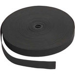 Elastiek - Rol Elastisch Materiaal - Breedte: 20mm - Creotime - Zwart - 25m
