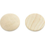 Houten knopen, d 25 mm, dikte 5 mm, 150 stuk/ 1 doos