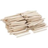IJsstokjes, L: 5,5 cm, B: 6 mm, 400 stuk/ 1 doos