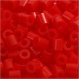 Foto kralen, lichtrood (19), afm 5x5 mm, gatgrootte 2,5 mm, medium, 1100 stuk/ 1 doos