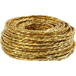 Papiergaren, goud, dikte 3,5-4 mm, 25 m/ 1 rol