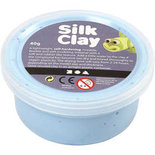 Silk Clay®, neon blauw, 40 gr/ 1 Doosje