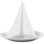 Servetten, wit, afm 40x40 cm, 60 gr, 20 stuk/ 1 doos