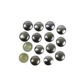 Mini stenen van glas, goud, afm 0,6-0,8+1,5-2+3 mm, 3x45 gr/ 1 doos