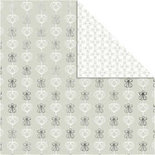 Design papier, zilver, engelen en harten, 30,5x30,5 cm, 180 gr, 3 vel/ 1 doos