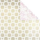 Design Papier - Goud - Wit - Tegels en Aquarel - 30,5x30,5 cm - 180 grams - Vivi Gade - 3 vellen