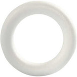 Ring, wit, afm 17 cm, dikte 30 mm, 1 stuk