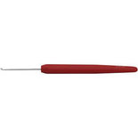 Haaknaalden, rood, afm 2, L: 13,3 cm, 1 stuk