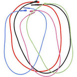 Elastische ketting met sluiting, l: 46 cm, dikte 1,65 mm, diverse kleuren, 5div