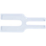 Pom-pom maker gereedschap, L: 12 cm, B: 5 cm, 1 stuk