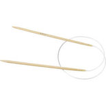 Rond Breinaalden - Flexibele Breinaalden - Bamboe - Afm 4cm - Lengte: 60 cm - Creotime - 1 Stuk