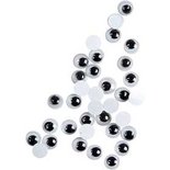 Wiebelogen, d: 6 mm, , niet zelfklevend, 60stuks