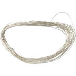 Sterling zilverdraad, sterling zilver, 3,05 gr, dikte 0,3 mm, 5 m/ 1 rol
