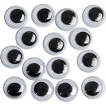 Wiebelogen, niet zelfklevend, d: 8 mm, 40 stuk/ 1 doos