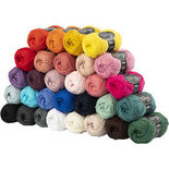 Katoengaren, diverse kleuren, afm 8/4, L: 170 m, 30x50 gr/ 1 doos