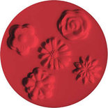 FIMO® vormen, bloemen, d 7 cm, 1 stuk