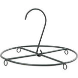 Metalen ring met haak, d 12,5 cm, 1 stuk