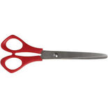 Schoolschaar, l: 16 cm, , rond - linkshandig, 1stuk