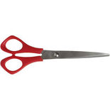 Schoolscharen, L: 16 cm, puntig, linkshandig, 1 stuk