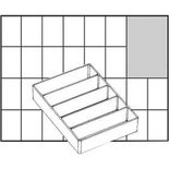 Inzet Box, afm A75 Low, H: 24 mm, afm 109x79 mm, 1 stuk