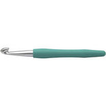 Haaknaalden, groen, afm 10, L: 16 cm, 1 stuk