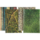 Decoupage papier - Assortiment, vel 25x35 cm, 17 gr, , natuur, 8div vellen